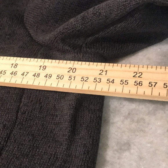 Lands End Coat Jacket Womens Large Charcoal Gray Casual Classic Coat - Picture 9 of 10